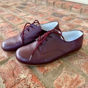 Pepa & Co Burgundy Lace up Shoes